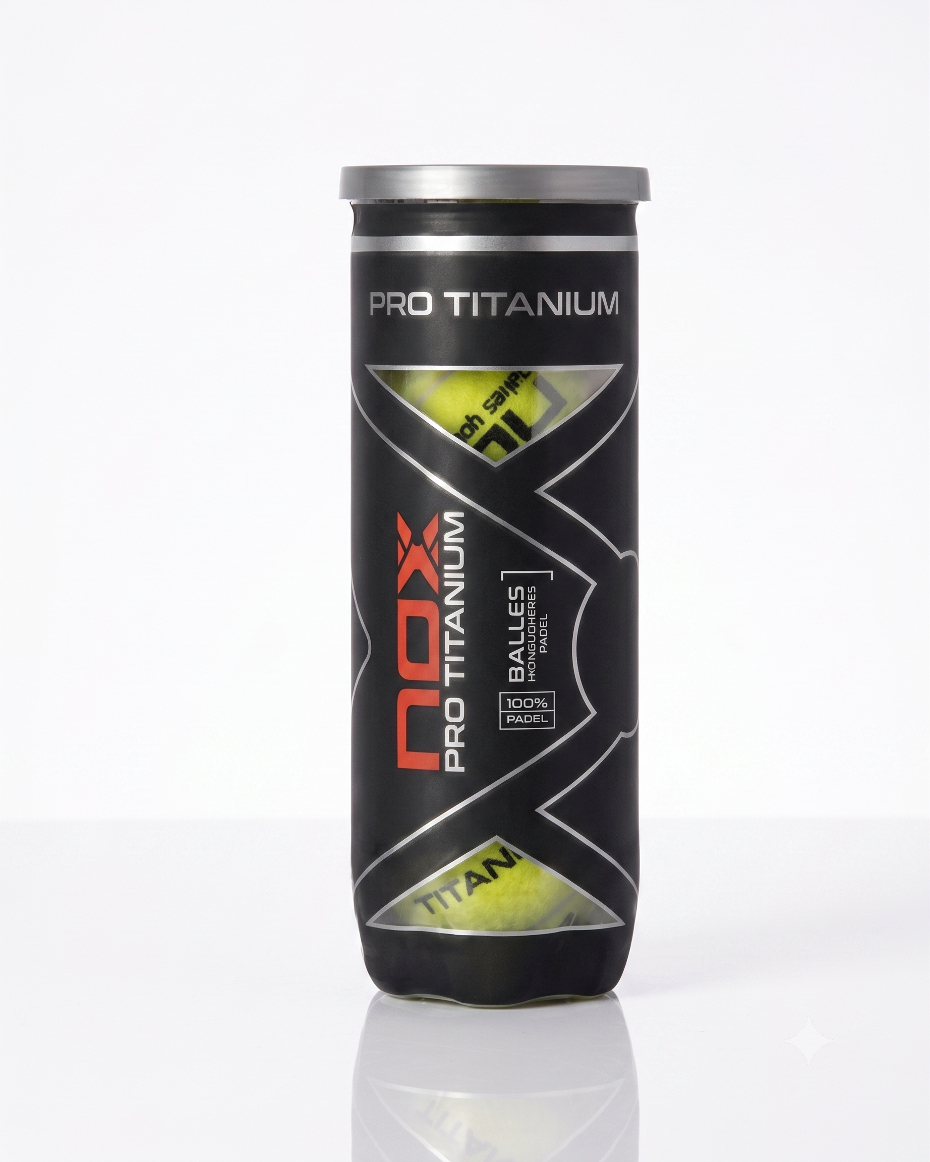 Tube de 3 Balles Nox Pro Titanium