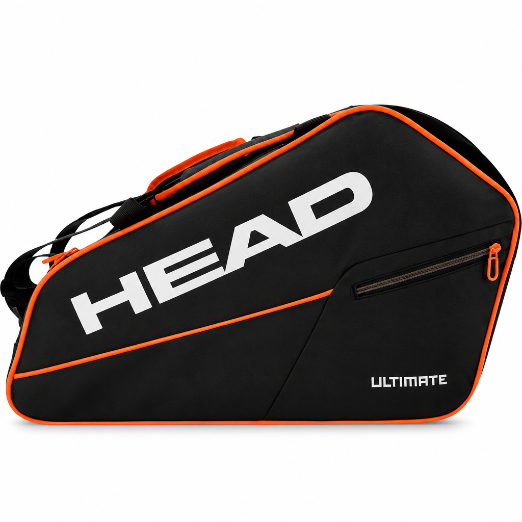 Sac HEAD Core Padel Ultimate Noir et Orange inclus dans le pack