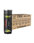 Carton de 24 Tubes de 3 Balles Nox Pro Titanium